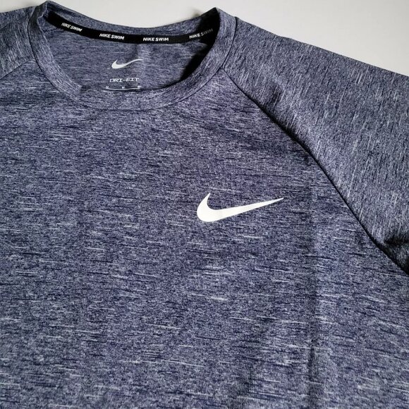 NIKE MENS [UPF40]  SWIM HYDROGUARD DRI FIT T-SHIRT - Picture 1 of 6